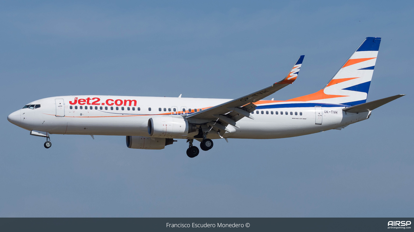 Jet2  Boeing 737-800  OK-TVH