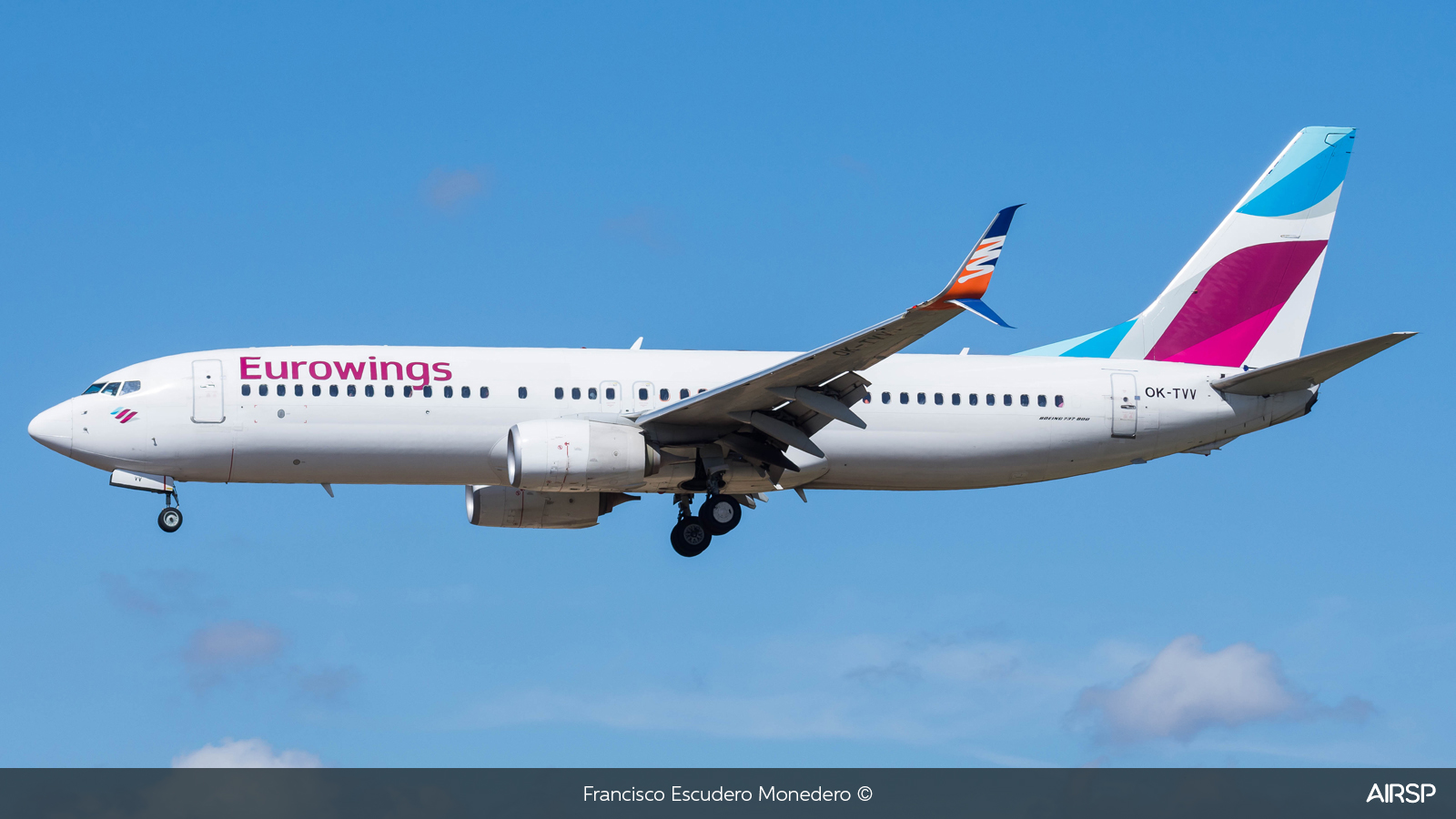Eurowings  Boeing 737-800  OK-TVV