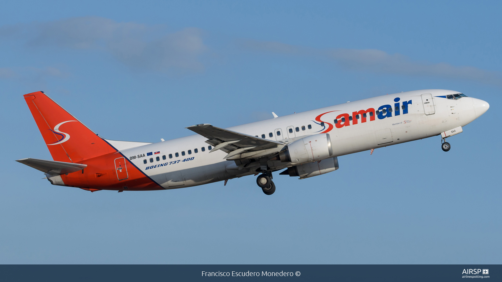 Samair  Boeing 737-400  OM-SAA