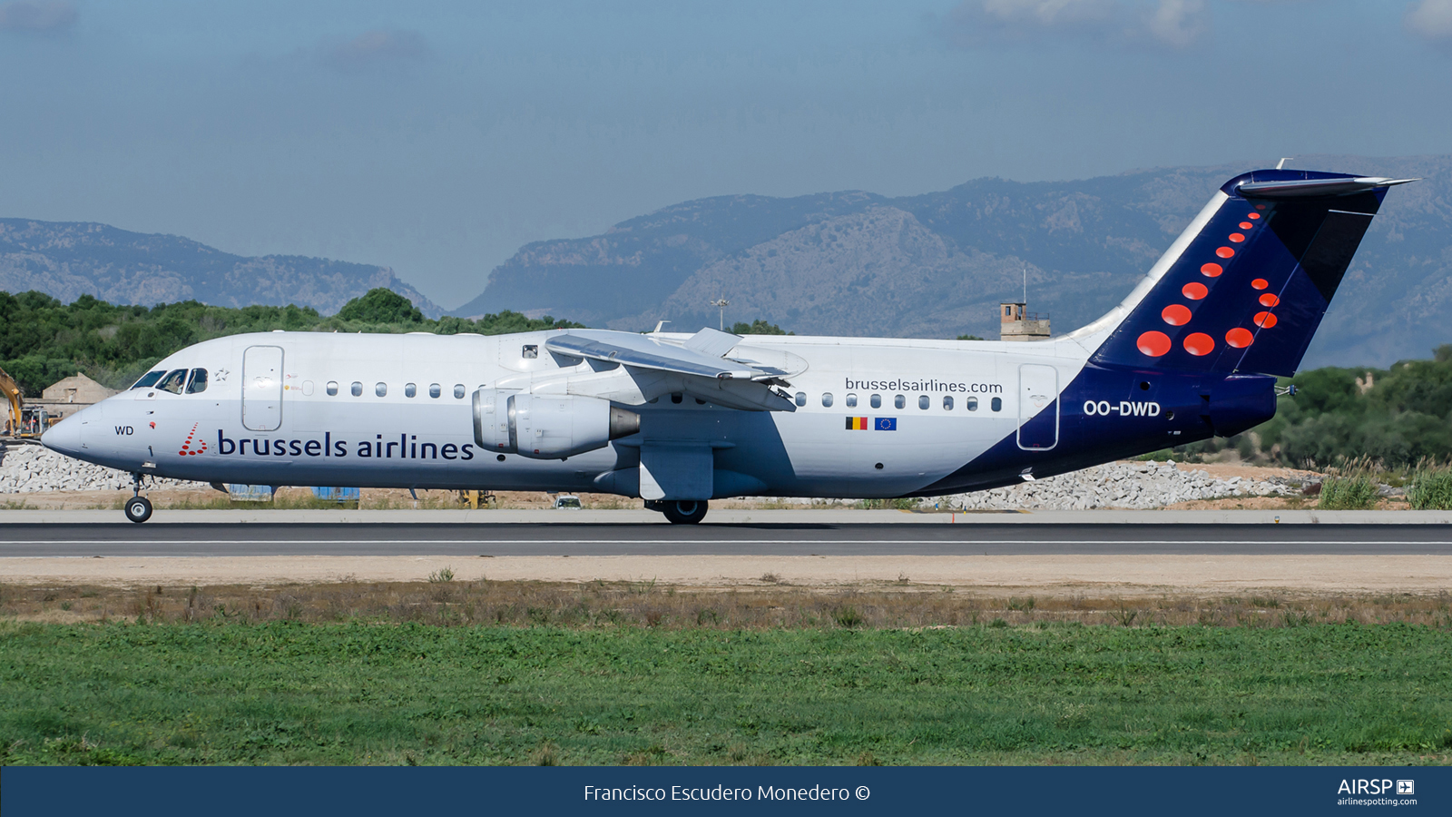 Brussels Airlines  Avro RJ-100  OO-DWD