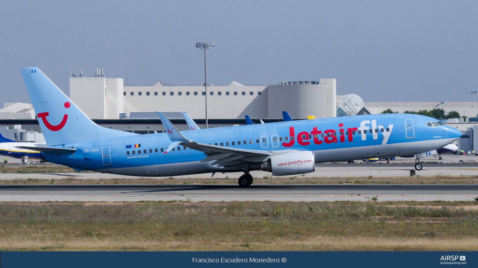 Jetairfly  Boeing 737-800  OO-JAA