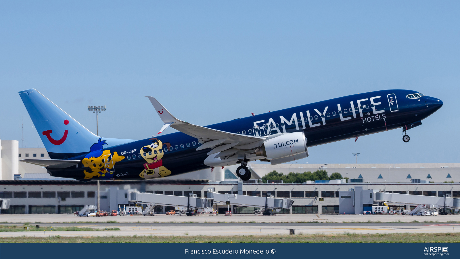 Tui Airways  Boeing 737-800  OO-JAF