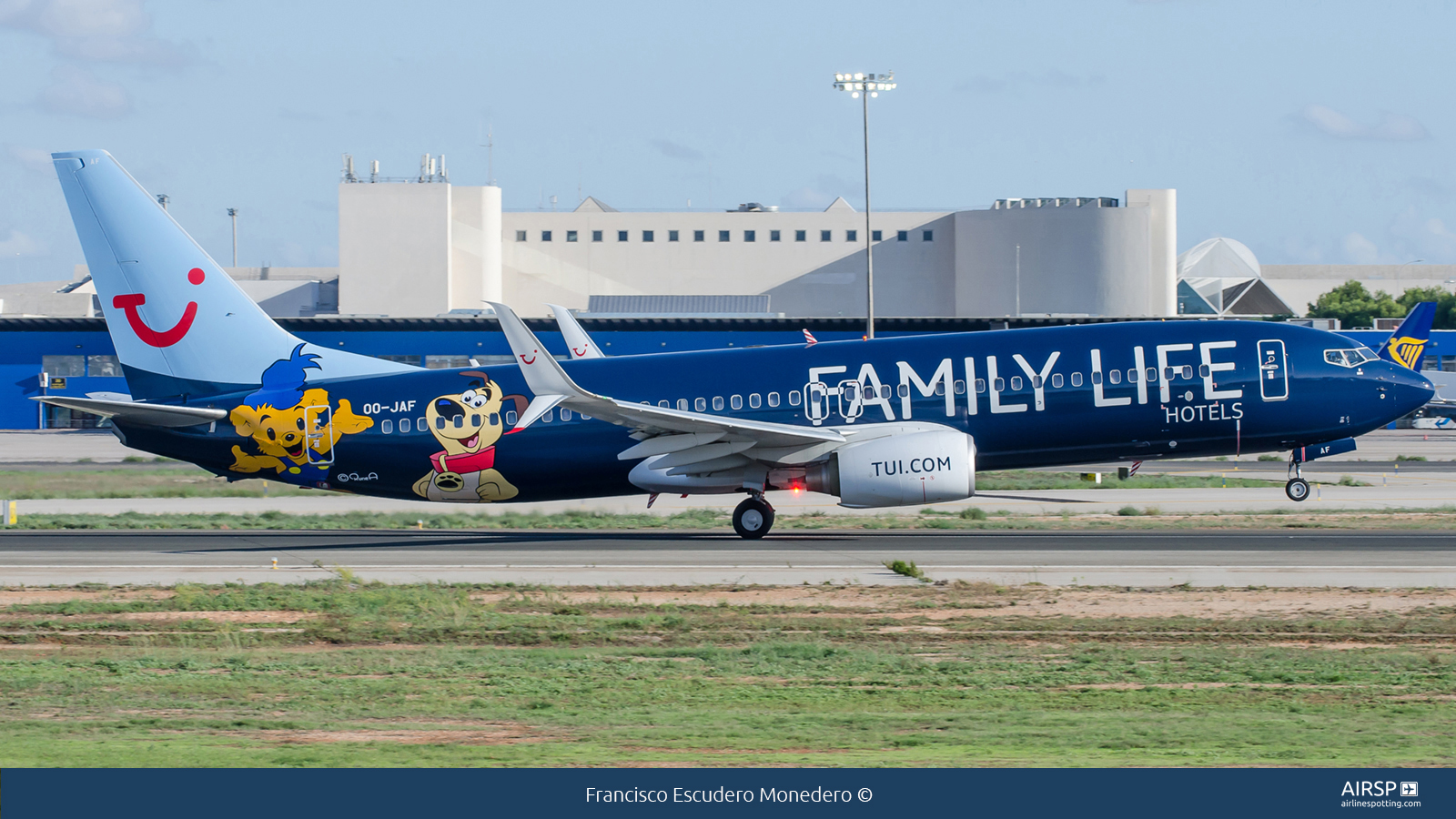 Tui Airways  Boeing 737-800  OO-JAF