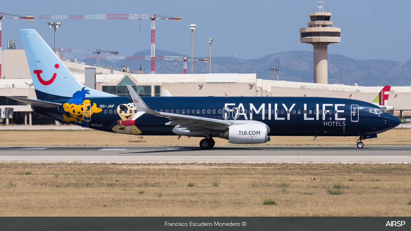 Tui Airways  Boeing 737-800  OO-JAF