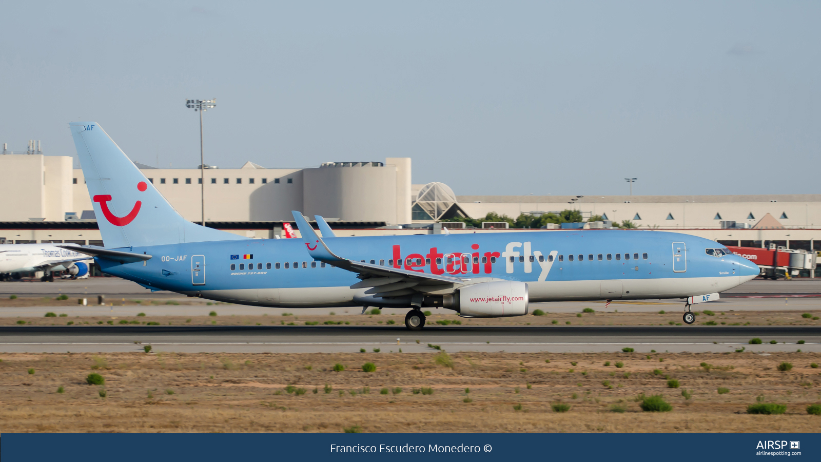 Jetairfly  Boeing 737-800  OO-JAF
