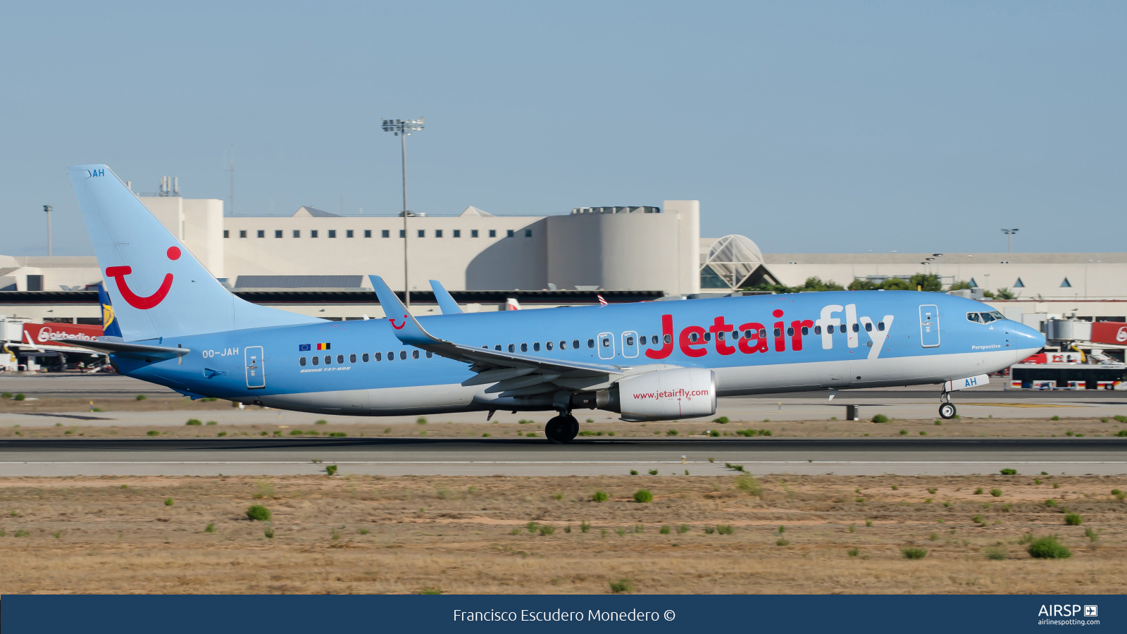Jetairfly  Boeing 737-800  OO-JAH