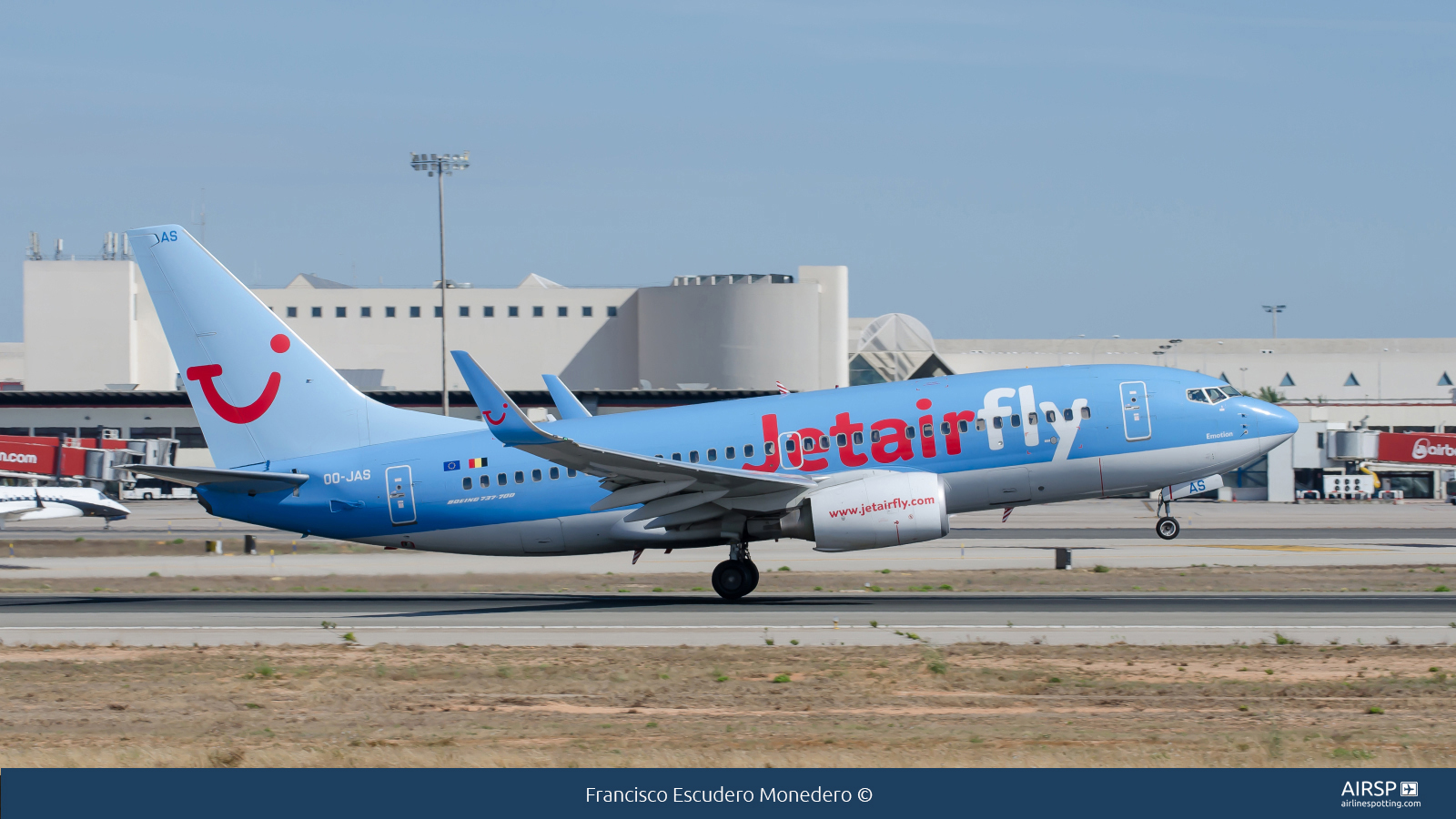 Jetairfly  Boeing 737-700  OO-JAS