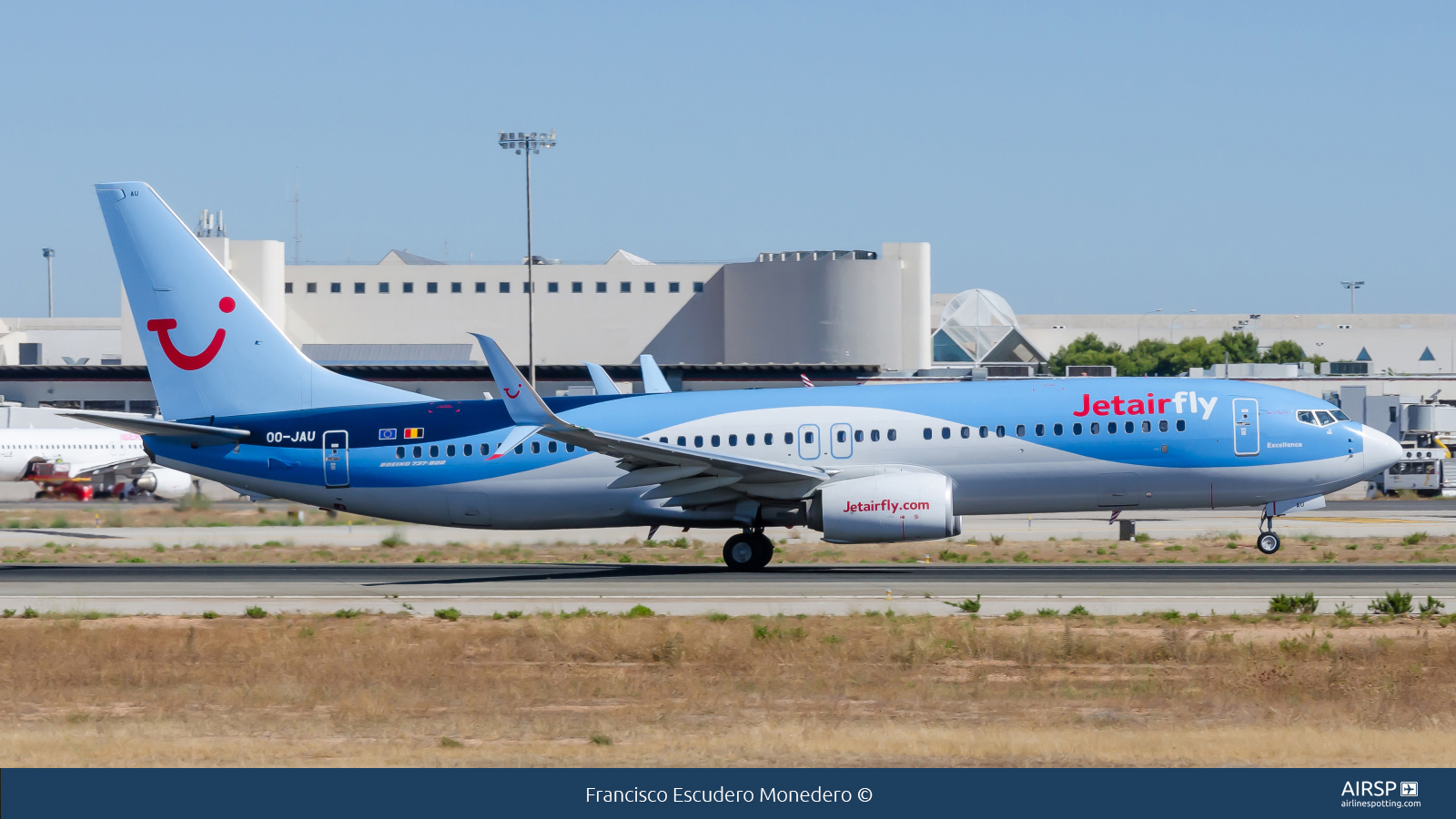 Jetairfly  Boeing 737-800  OO-JAU