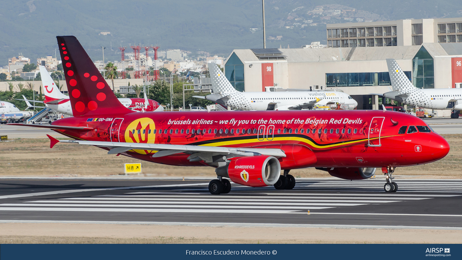 Brussels Airlines  Airbus A320  OO-SNA