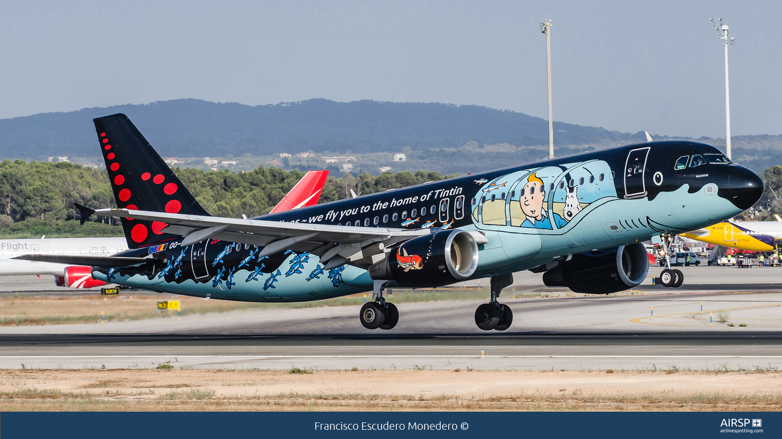 Brussels Airlines  Airbus A320  OO-SNB