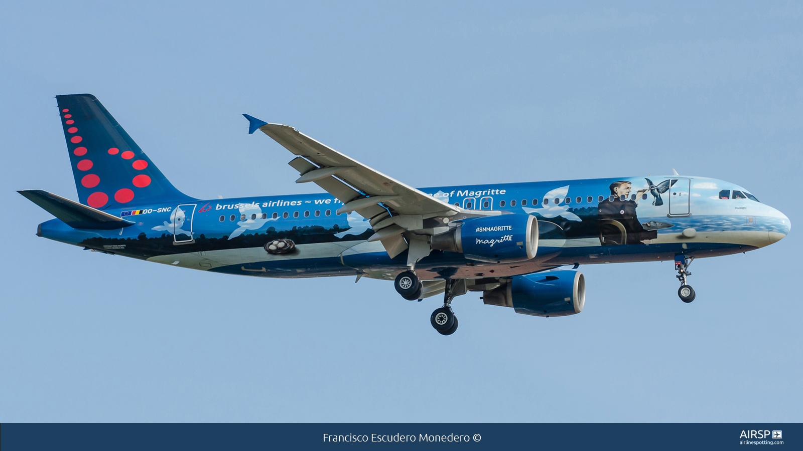 Brussels Airlines  Airbus A320  OO-SNC