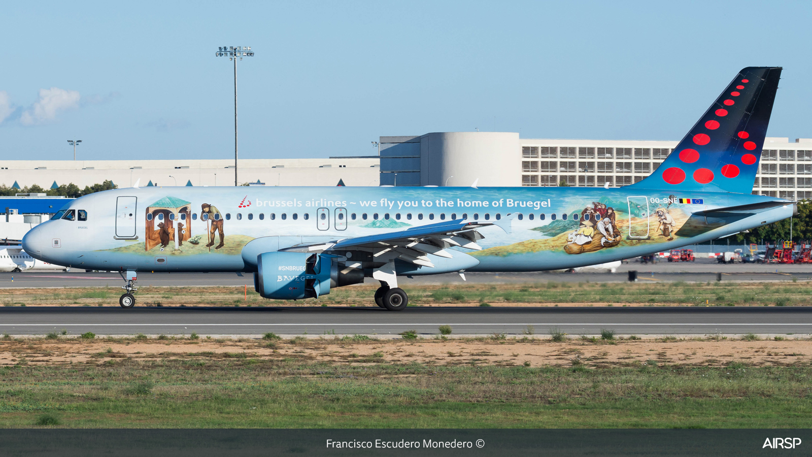 Brussels Airlines  Airbus A320  OO-SNE