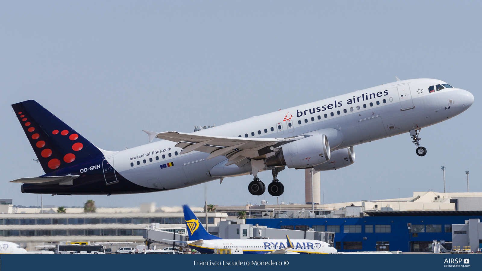 Brussels Airlines  Airbus A320  OO-SNH