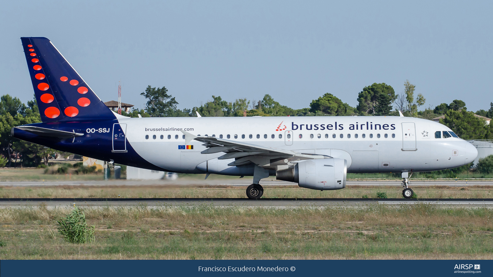 Brussels Airlines  Airbus A319  OO-SSJ