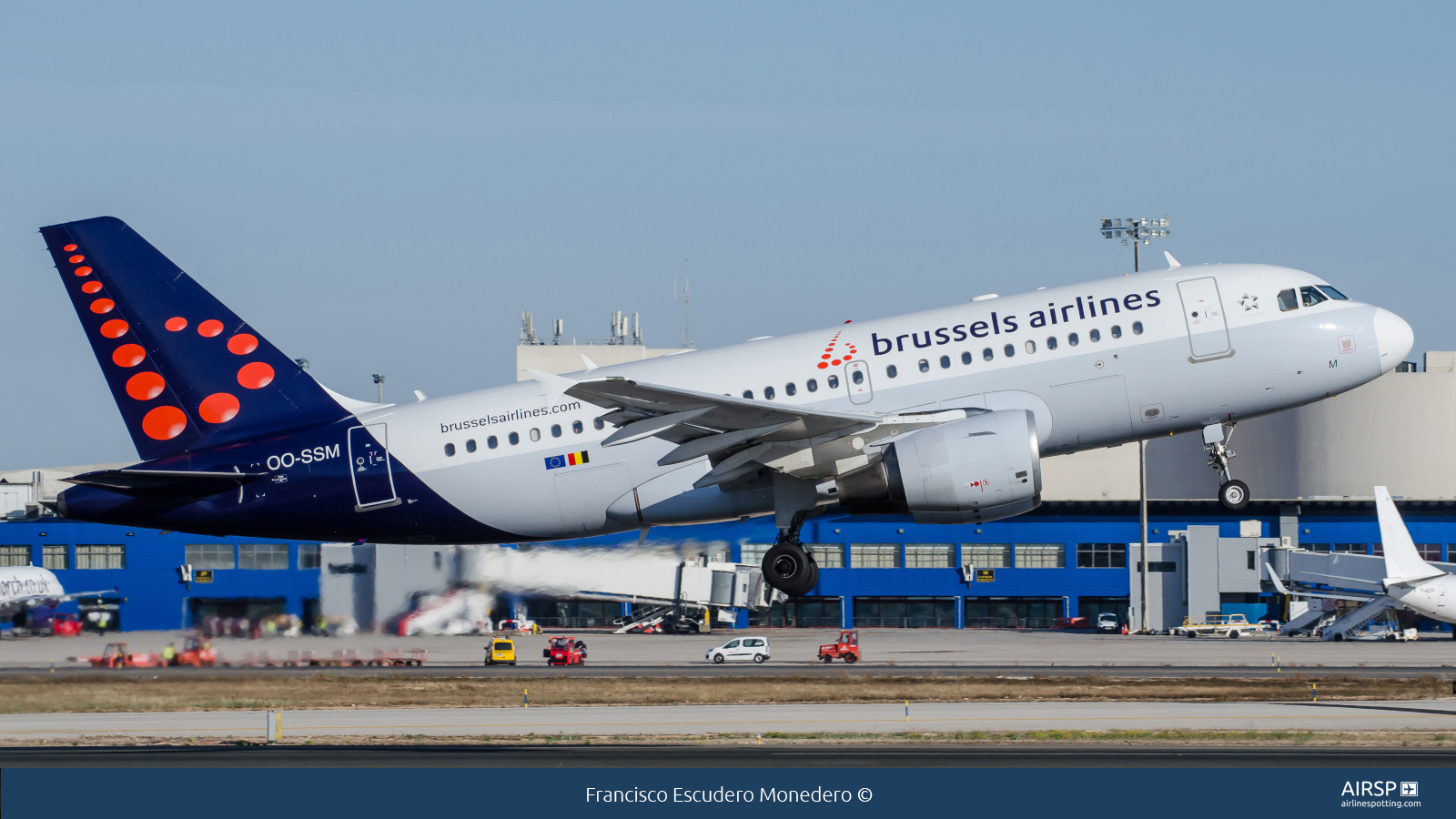 Brussels Airlines  Airbus A319  OO-SSM