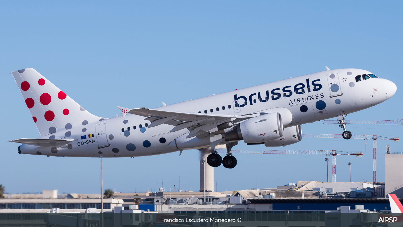 Brussels Airlines  Airbus A319  OO-SSN