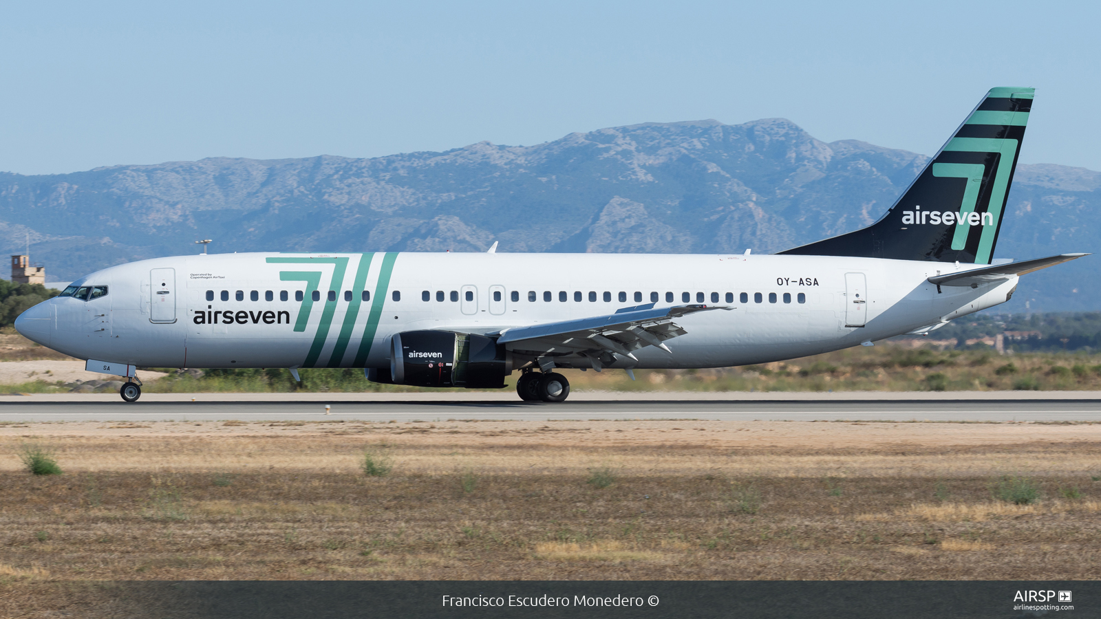 Airseven  Boeing 737-400  OY-ASA