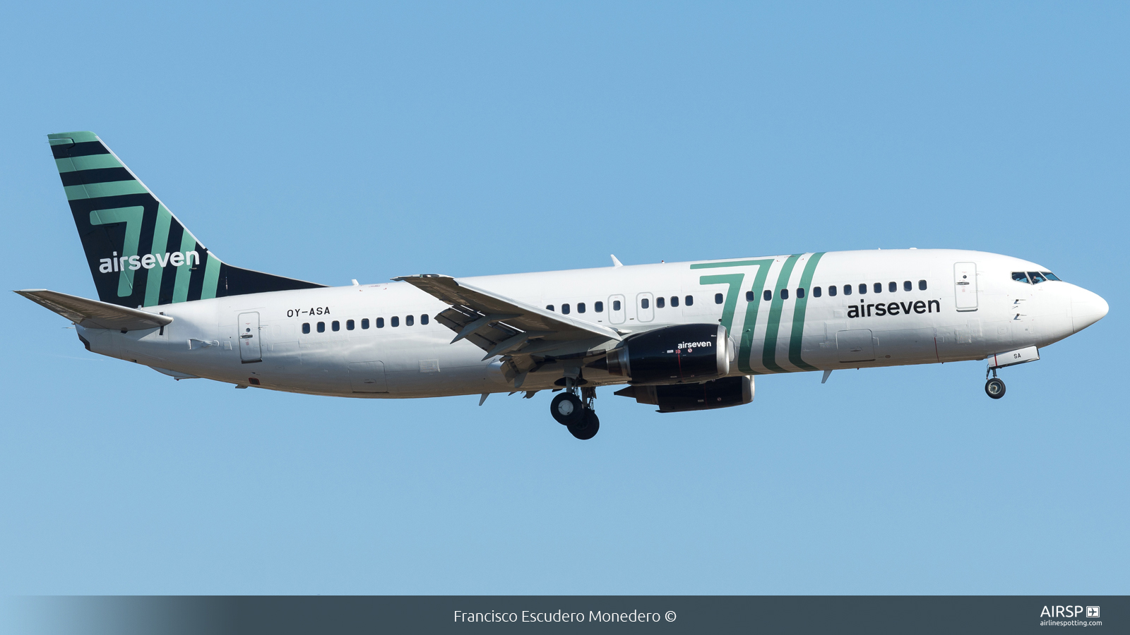Airseven  Boeing 737-400  OY-ASA