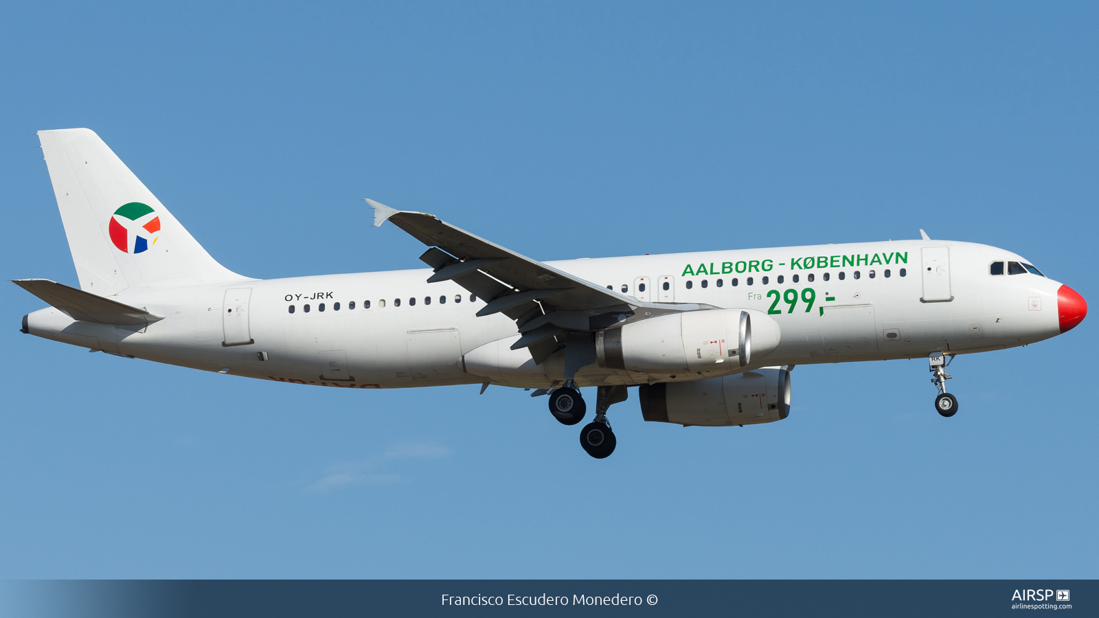 DAT Danish Air Transport  Airbus A320  OY-JRK
