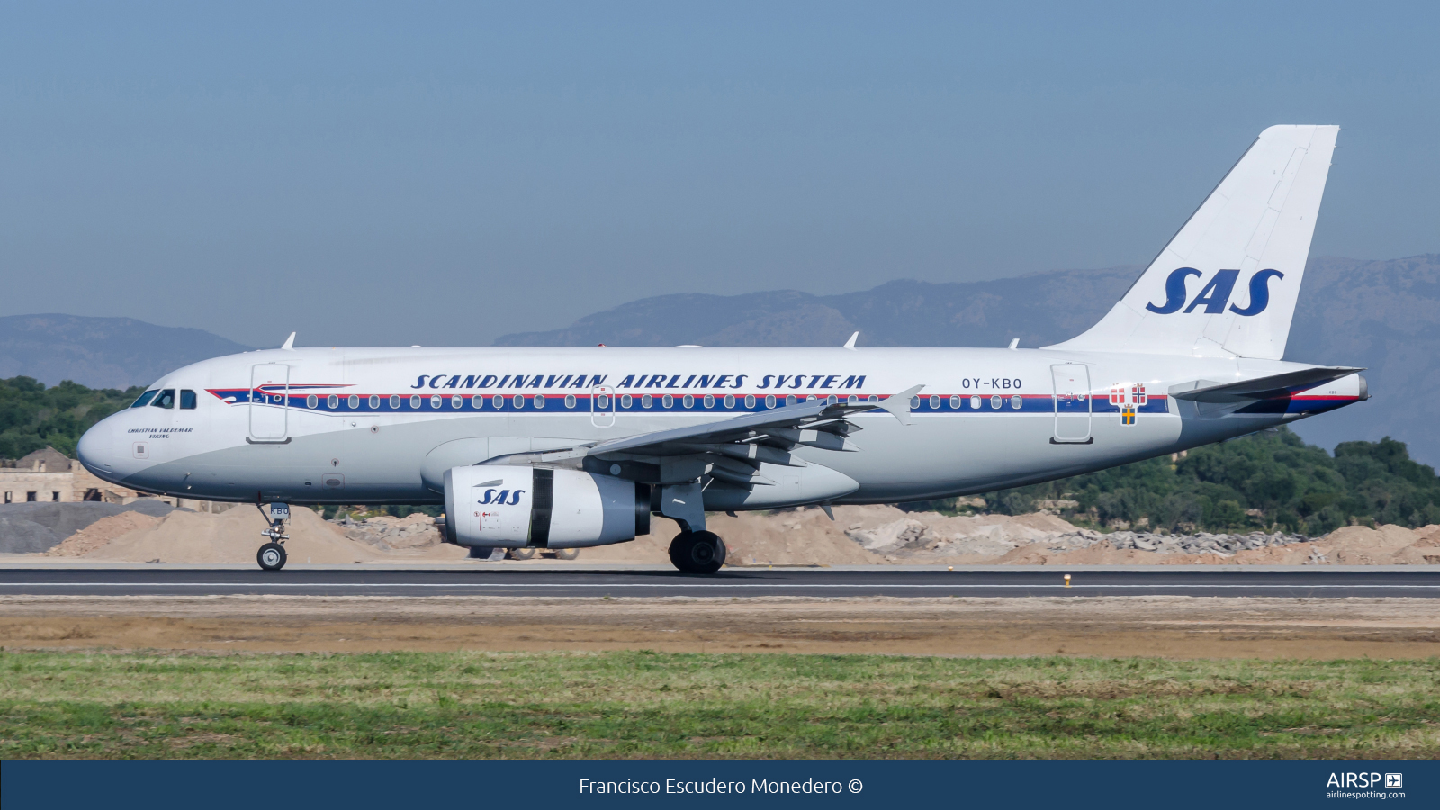 SAS Scandinavian Airlines  Airbus A319  OY-KBO