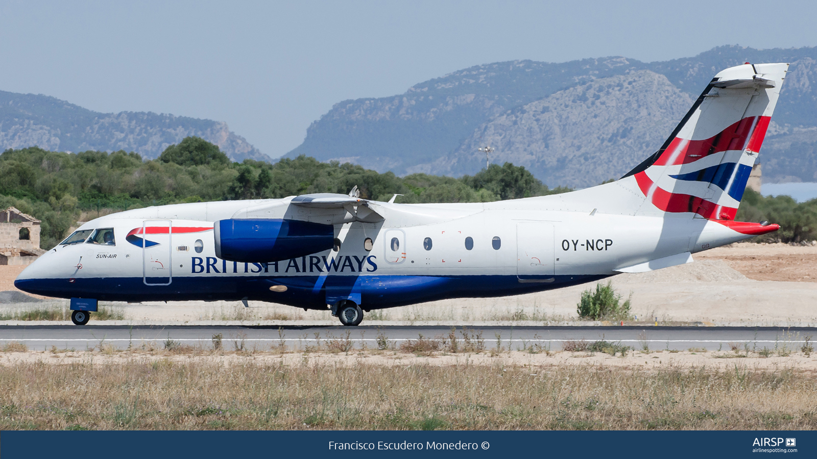 British Airways  Dornier Do-328 Jet  OY-NCP