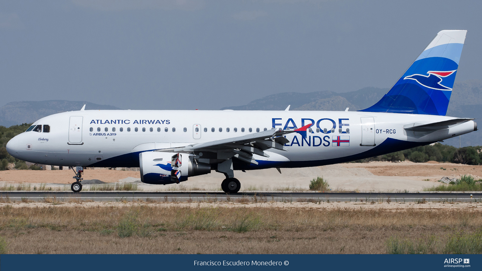 Atlantic Airways  Airbus A319  OY-RCG