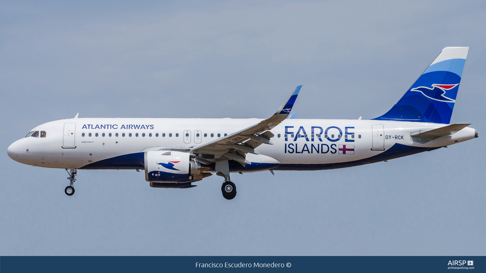 Atlantic Airways  Airbus A320neo  OY-RCK