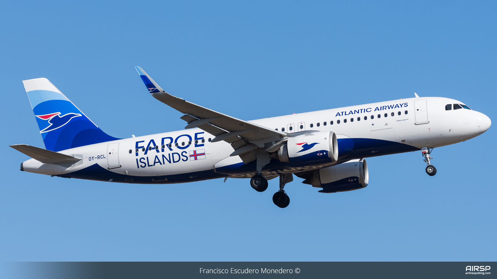 Atlantic Airways  Airbus A320neo  OY-RCL