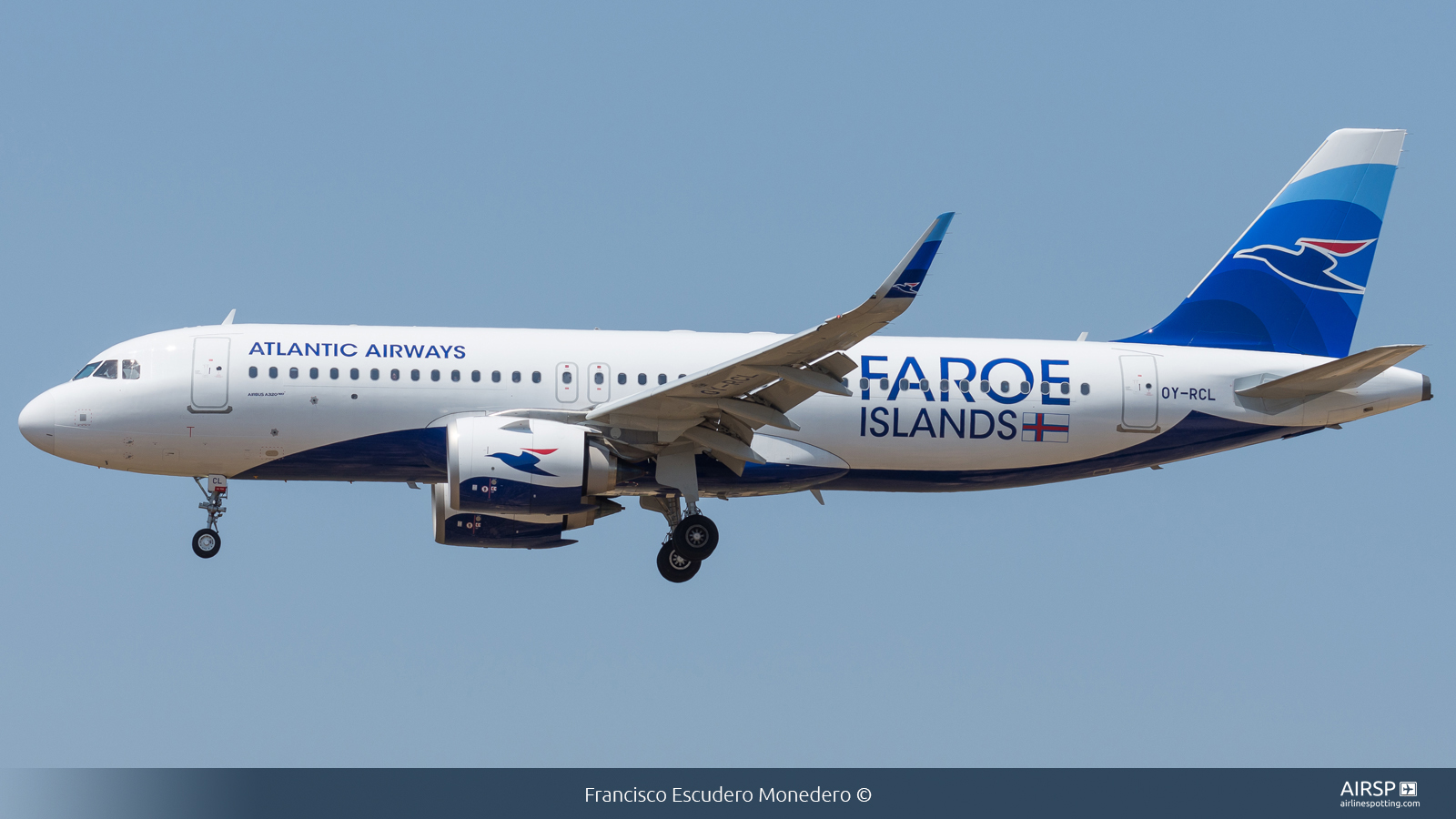 Atlantic Airways  Airbus A320neo  OY-RCL