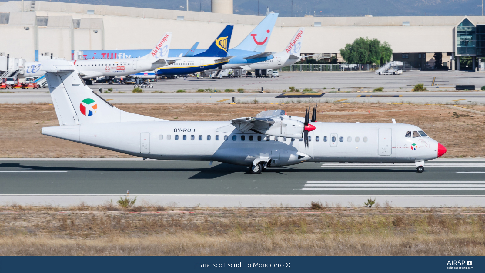 DAT Danish Air Transport  ATR-72  OY-RUD