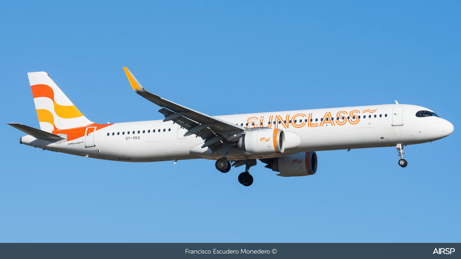 Sunclass Airlines  Airbus A321neo  OY-VKA