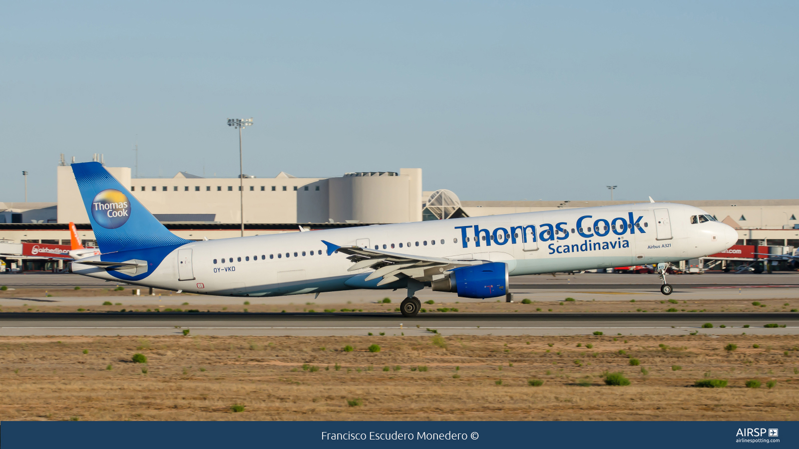 Thomas Cook Scandinavia  Airbus A321  OY-VKD