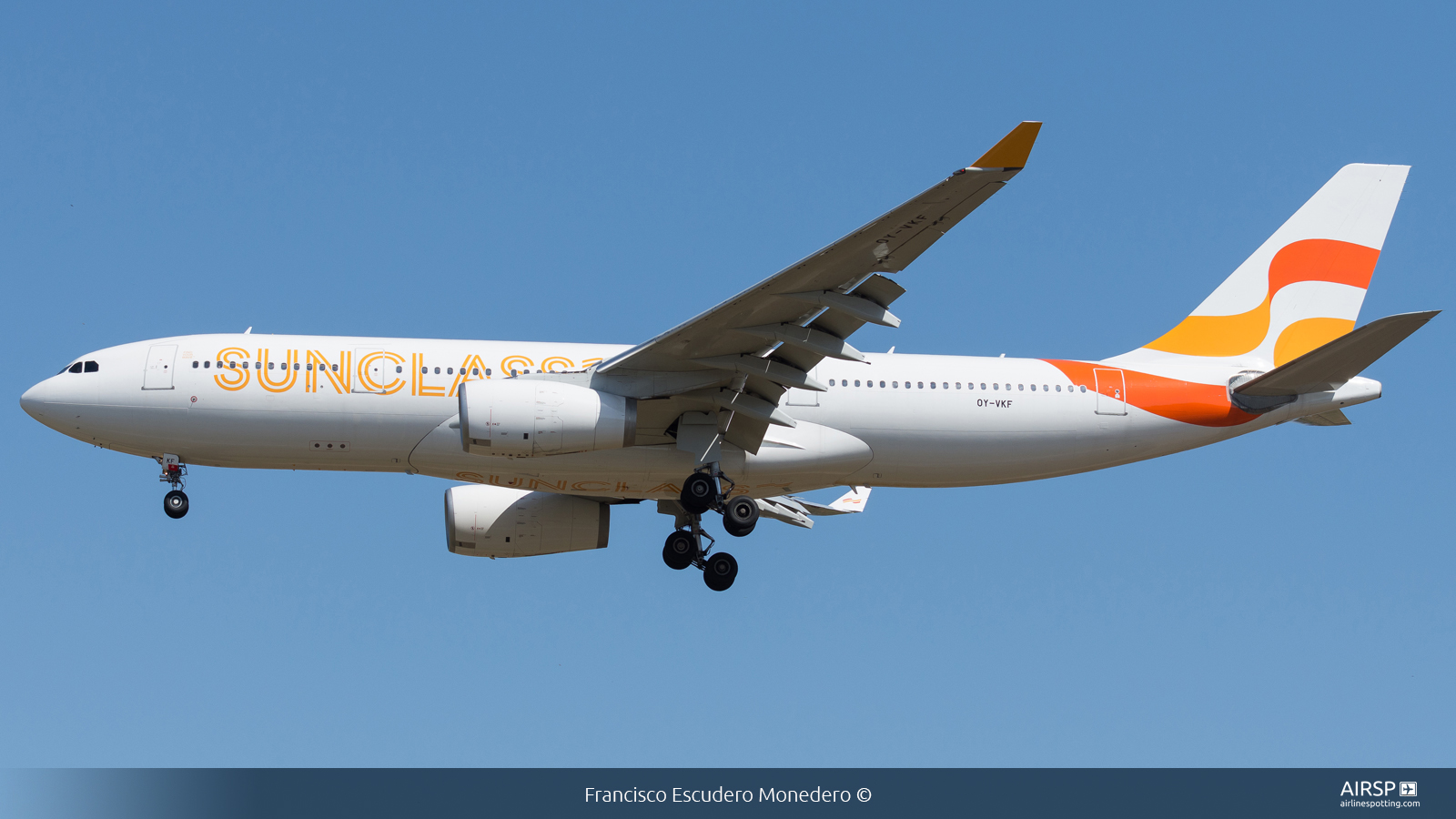 Sunclass Airlines  Airbus A330-200  OY-VKF Sunclass Airlines  Airbus A330-200  OY-VKF
