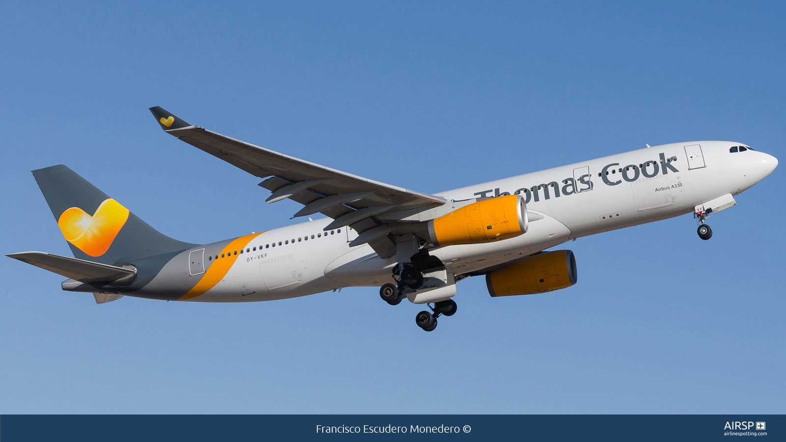 Thomas Cook Airlines  Airbus A330-200  OY-VKF