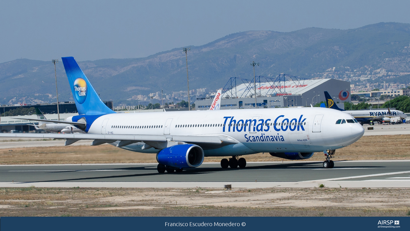 Thomas Cook Scandinavia  Airbus A330-300  OY-VKG