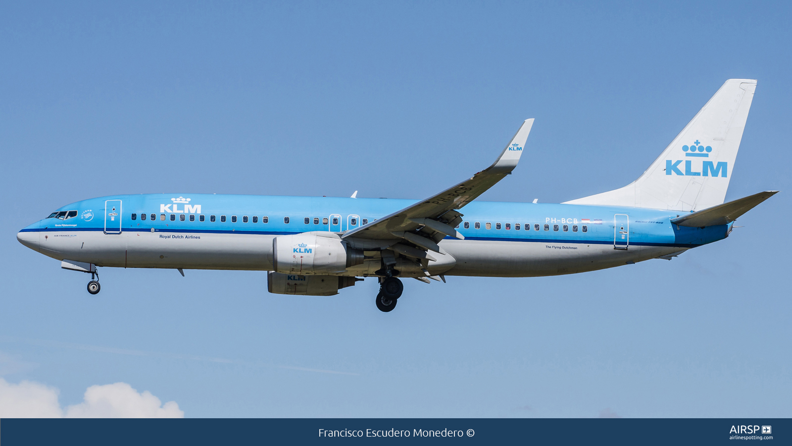 KLM  Boeing 737-800  PH-BCB