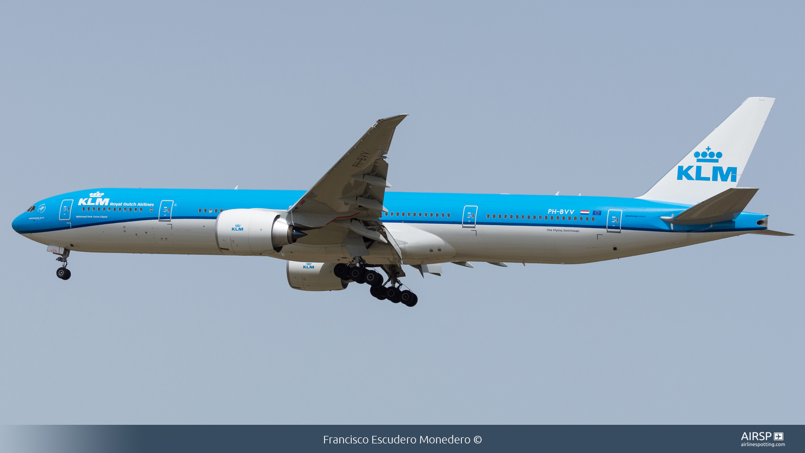 KLM  Boeing 777-300  PH-BVV