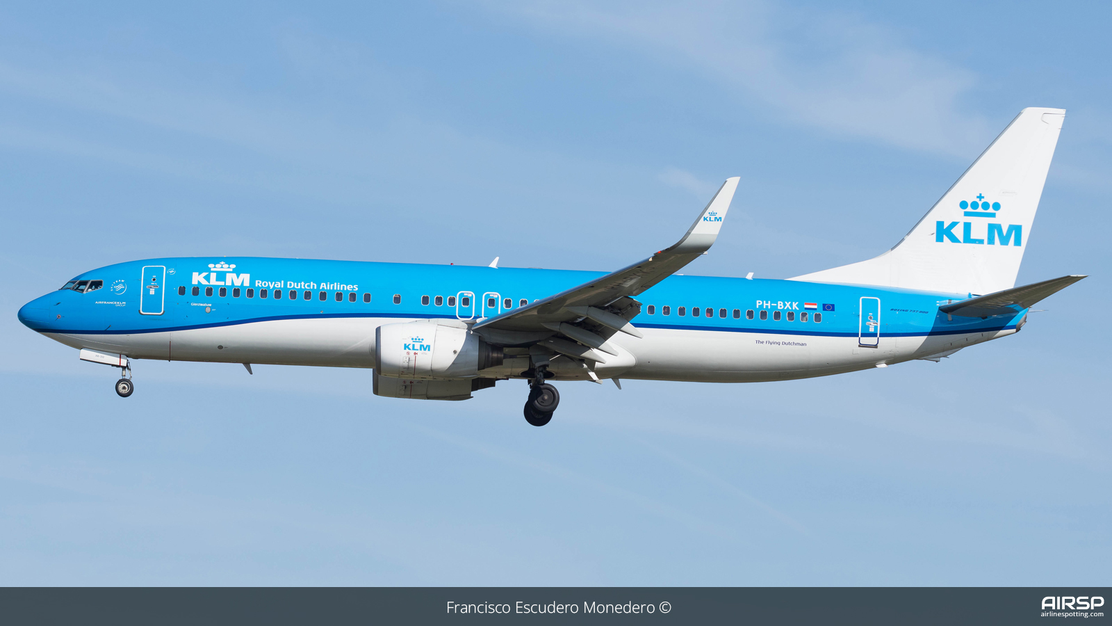 KLM  Boeing 737-800  PH-BXK