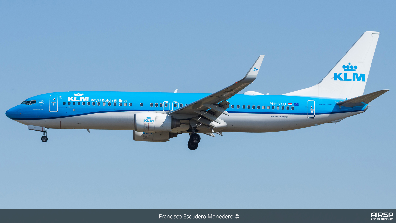 KLM  Boeing 737-800  PH-BXU