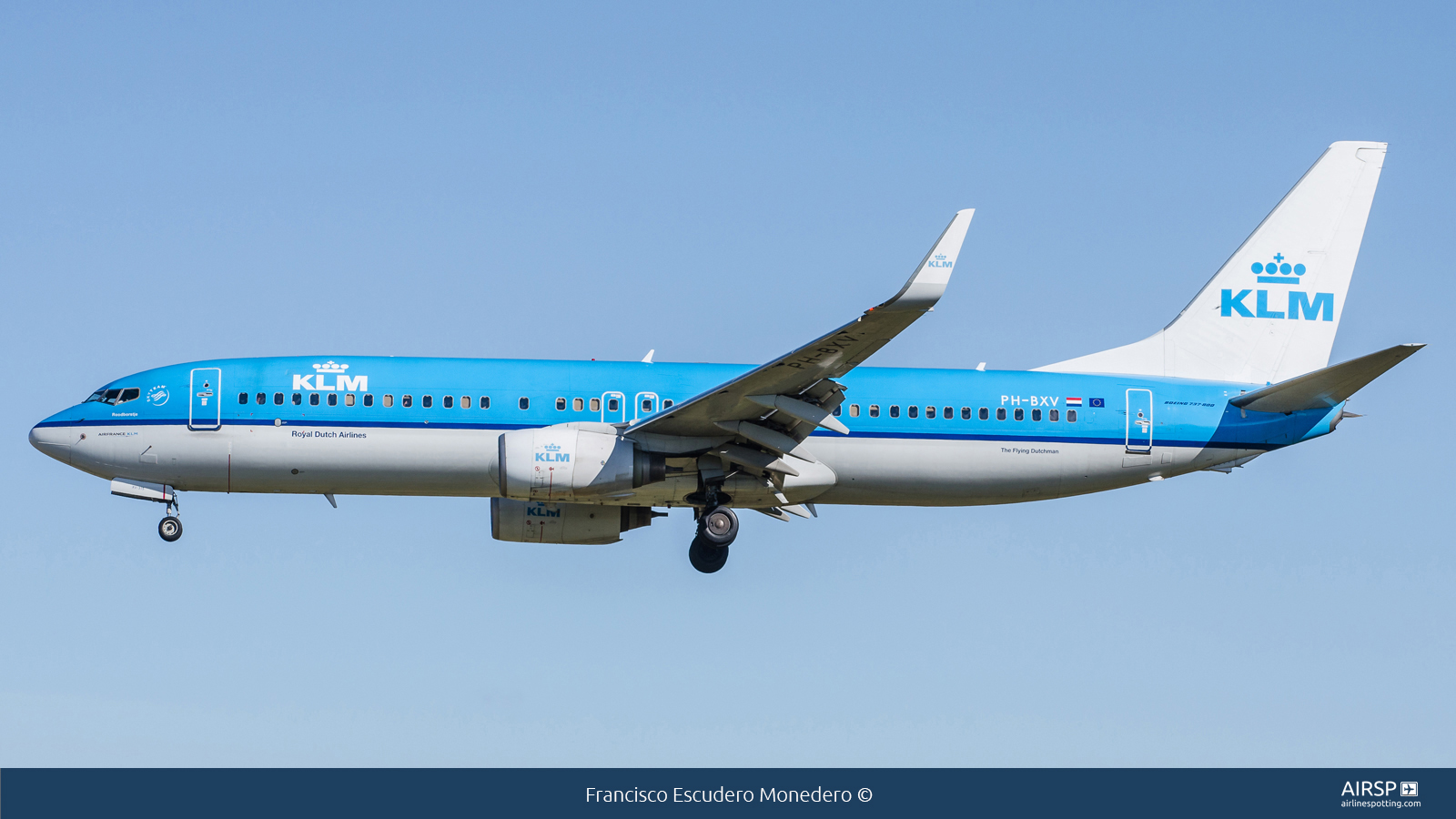 KLM  Boeing 737-800  PH-BXV