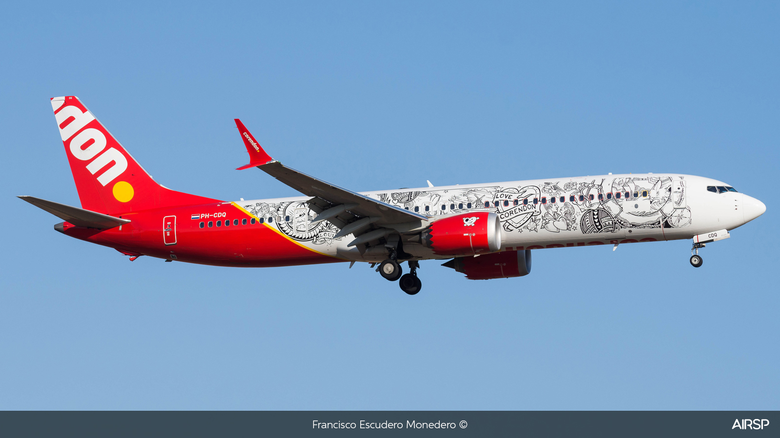 Corendon  Boeing 737 Max 9  PH-CDQ