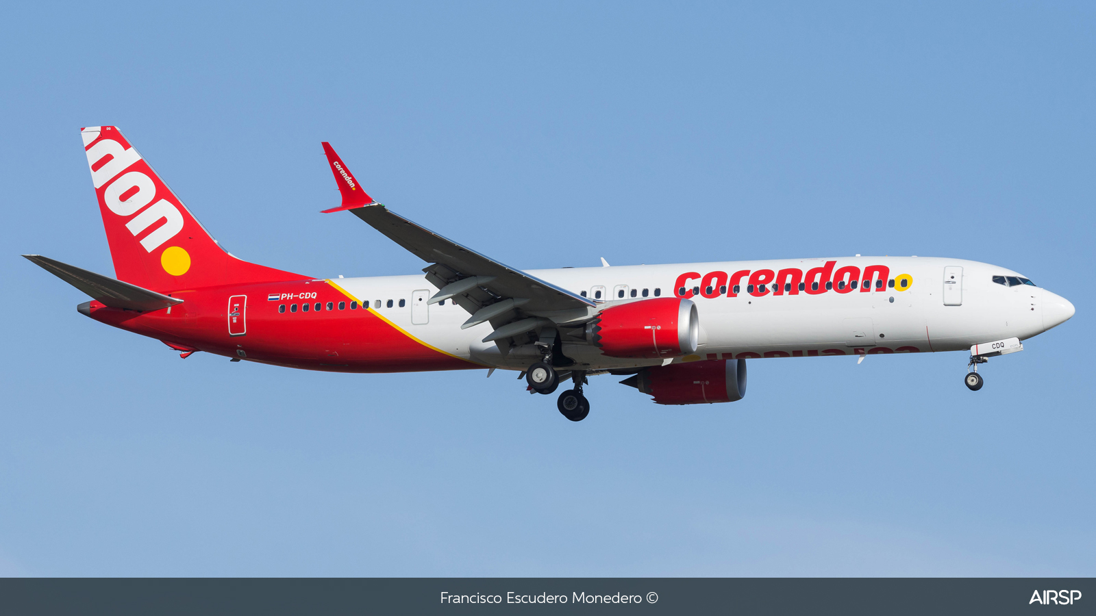 Corendon  Boeing 737 Max 9  PH-CDQ