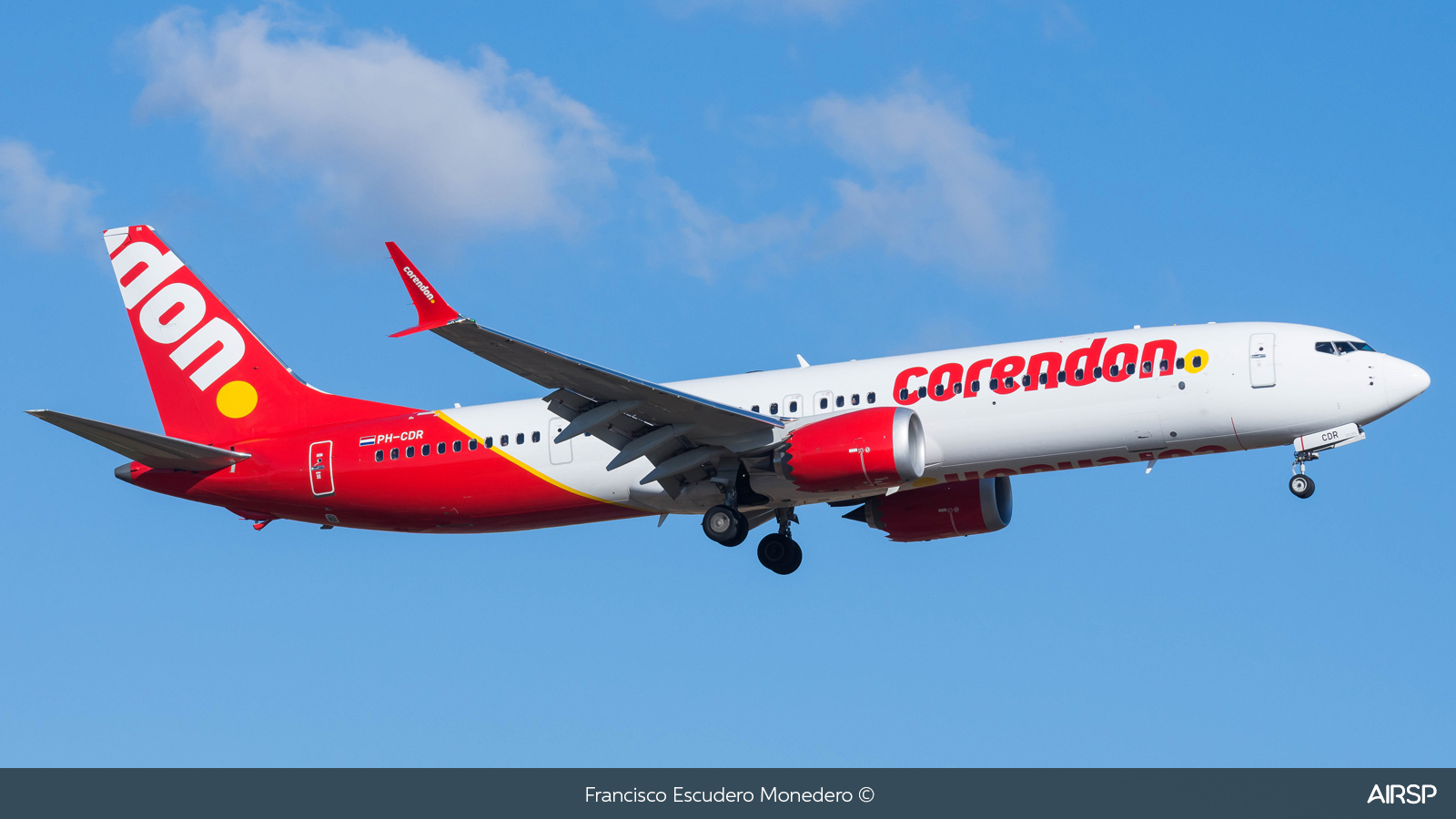 Corendon  Boeing 737 Max 9  PH-CDR