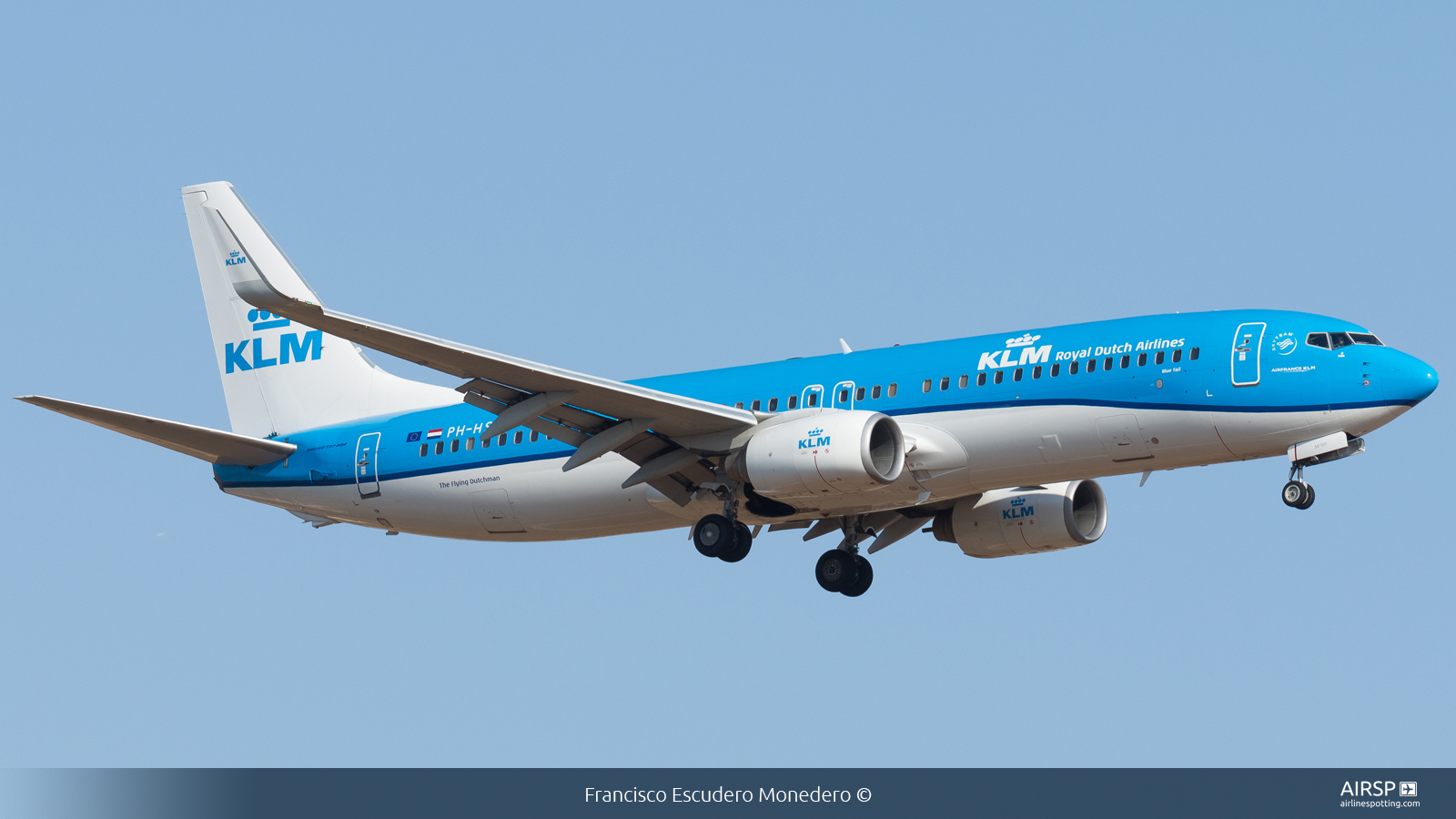 KLM  Boeing 737-800  PH-HSE