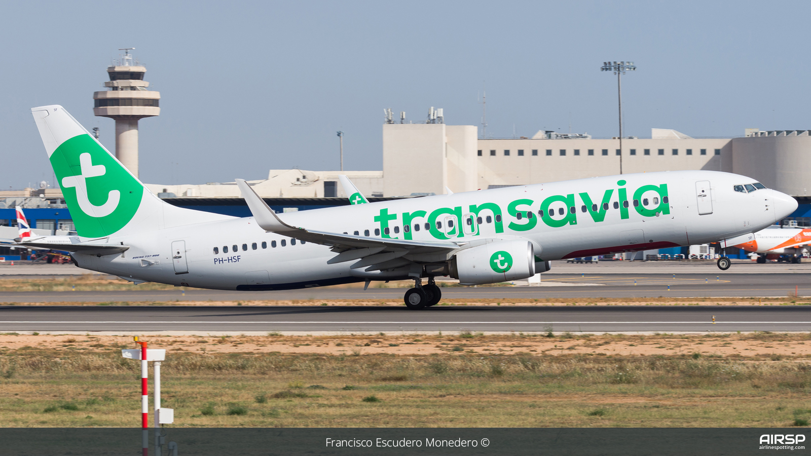Transavia  Boeing 737-800  PH-HSF