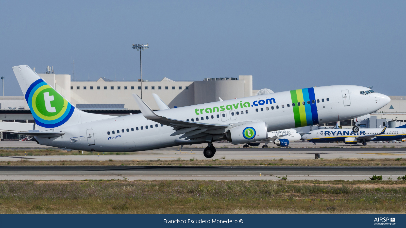 Transavia  Boeing 737-800  PH-HSF