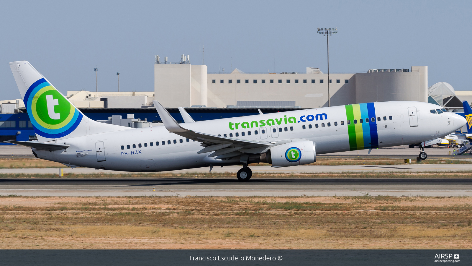 Transavia  Boeing 737-800  PH-HZX