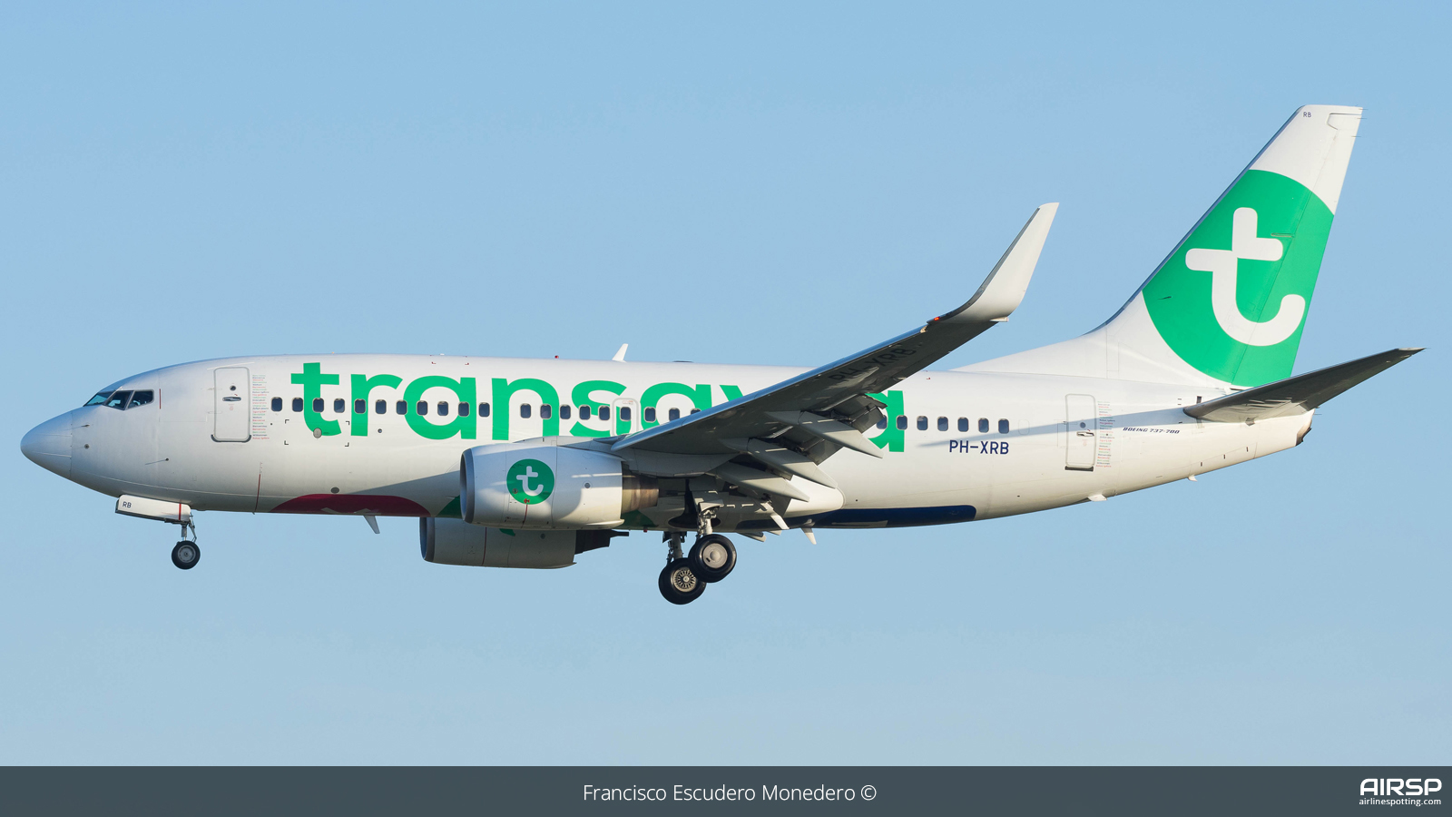 Transavia  Boeing 737-700  PH-XRB