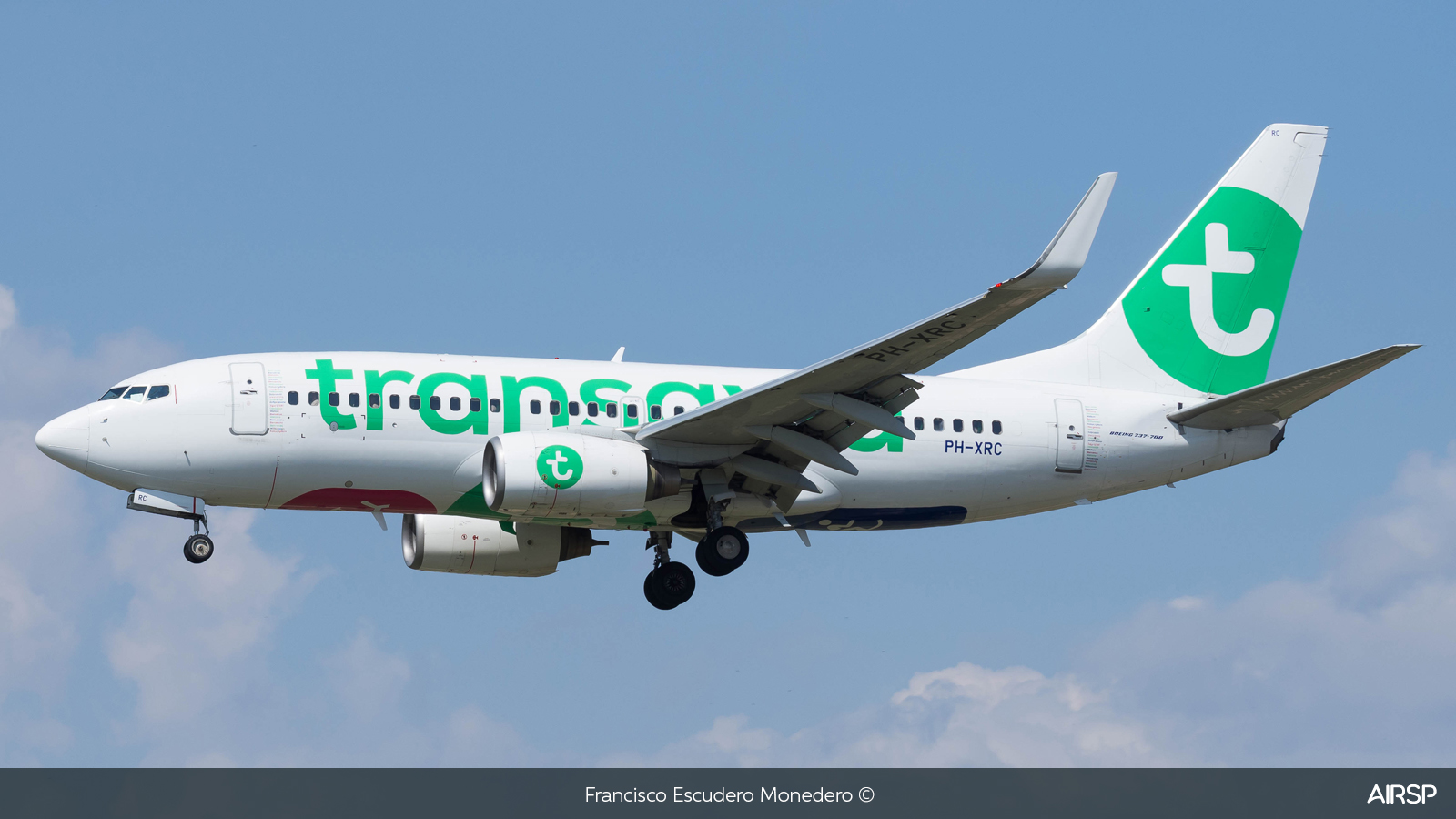Transavia  Boeing 737-700  PH-XRC
