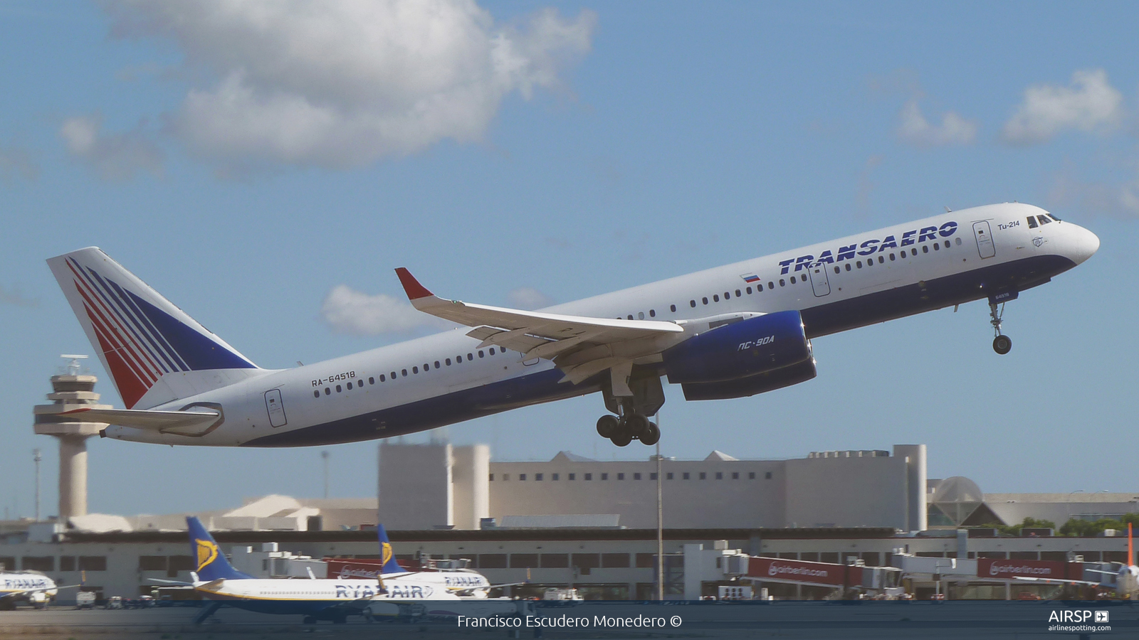 Transaero Airlines  Tupolev Tu-214  RA-64518